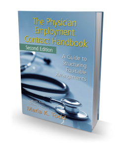 Physician-Employment-contract-Handbook by Maria K Todd of Mercury Advisory Group